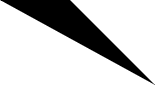 solid black obtuse scalene triangle. short leg on top. mid-length leg angling out toward the lower right
