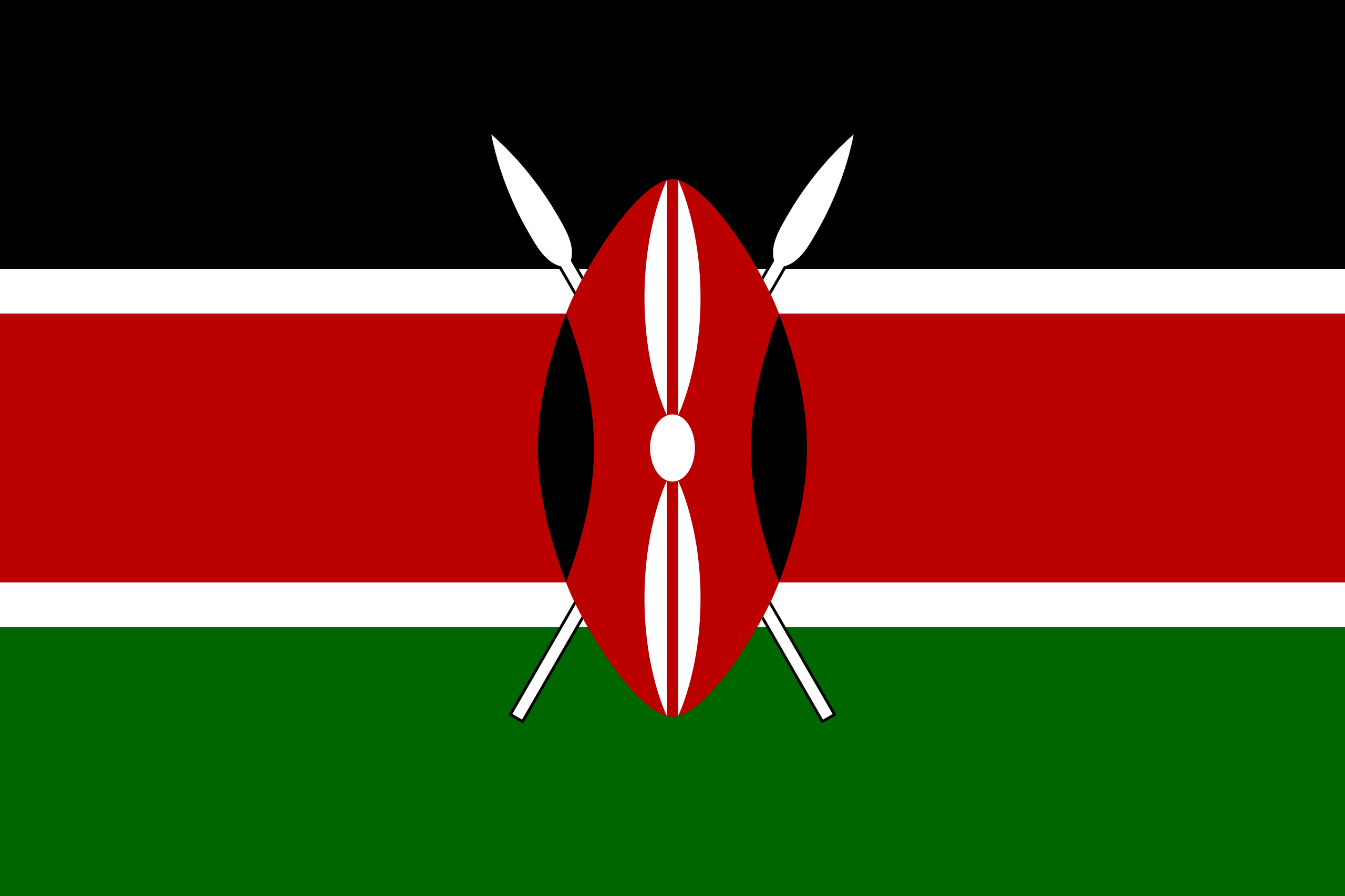 an image of the Flag of Kenya